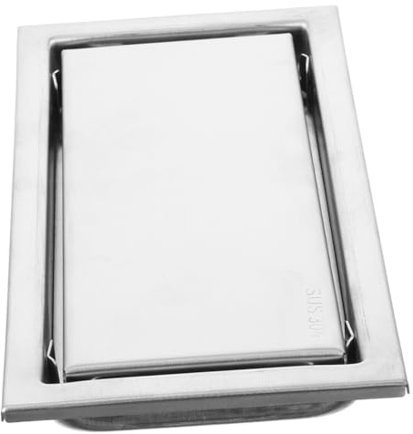 NULYLU Lineare Per Doccia Acciaio Inossidabile Design Anti-odor e Rimovibile Scarico Rettangolare Per Bagno Facile Installazione e Resistente Alla Per Umidi