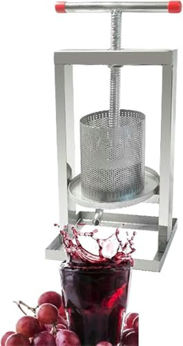 HOTAPEPU Press And Fruits Crusher Fruit Press Of Sidra Press Apple Press 2l/4l/8l Fruit Press Tool To Make Manual Juice Sidra Apple Grape Berries Wine Crusher ~/
