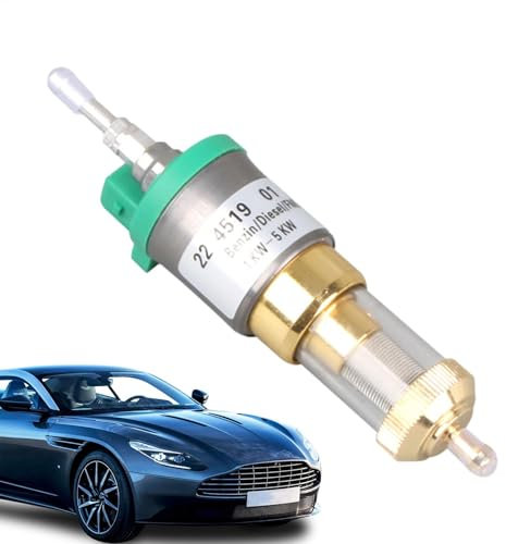 Misaakoeq Auto-Luftheizungs-Ölpumpe, leise Ölpumpe, Ölheizung - Leise automatische Öldosierpumpe mit Ölfilter,Sparen Sie Energie durch elektronische Impuls-Standheizung