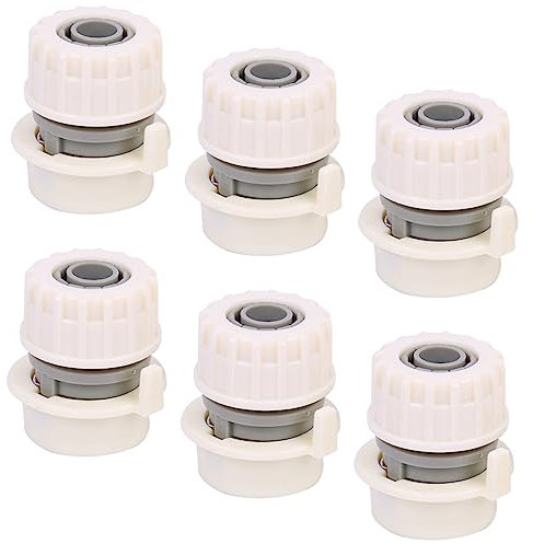 POPETPOP Adaptador De 6 Piezas Conector De Tubería Junta De Plástico De Instalar y Reemplazar