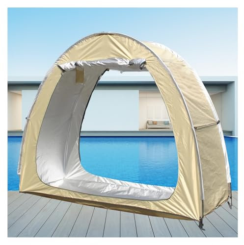 Fxiaobin 2 PCS Box Biciclette può Essere Giuntato Box Biciclette da Esterno Proteggi da Vento,Pioggia,Neve,Polvere Tettoia per Esterno Tettoia per Esterno,Yellow