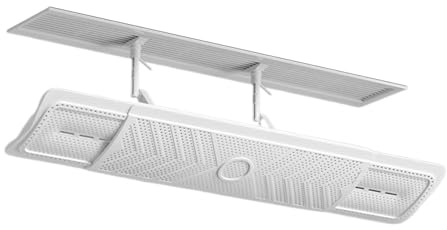 Biniveil AC Air Deflector | AC Window Baffle,Adjustable Cover Diverter Redirector Deflector for Ceiling Registers Heating Cooling Systems Bedroom Living Room