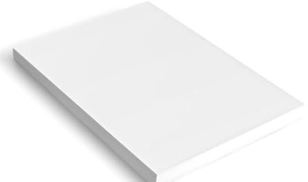 Dickes Druckerpapier A4 80 Stück, 180 g/m2 Dickes Papier A4 zum Drucken | Weiß Kartonpapier (210 x 297 mm)