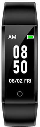 Pedometer Watch Without Phone,Fitness Tracker with Step Counter, Calorie Counter & Sleep Monitor for Walking/Running (No Bluetooth/App Needed)