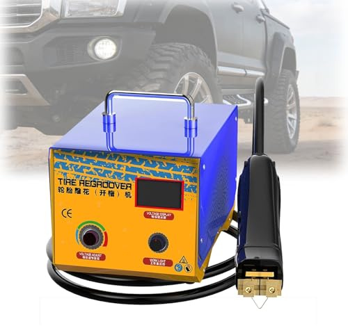 Générique Machine de Grover de Pneus Coupe Outils De Rainure De Pneu Camion Professionnel Hors Route Routiers Convient Couper Le Profil pour Voiture Moto Karting Les Industriels