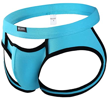 Generisk jockstrap för män, atletisk supporter för män, sexig jockstrap herrunderkläder, underkläder, män, onepiece, Bu2, L