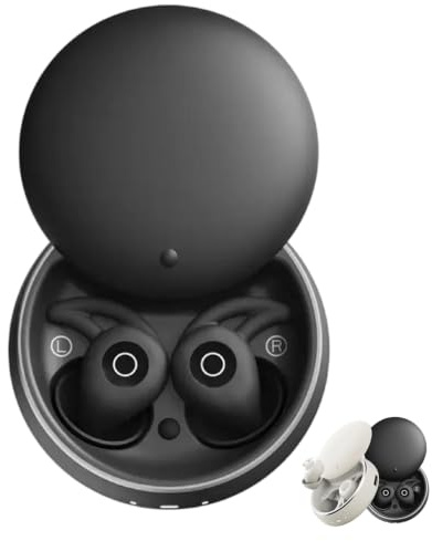 Bluetooth Mot Earbuds, Motrcycle Helmet Bluetooth Earbuds Wireless, Ipx7 Bluetooths Earphones Noise Cancelling Extra-Long Battery Life for Cycling Motrbike Riding (Black)