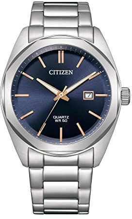 Citizen Analog Yellow Dial Men's Watch
