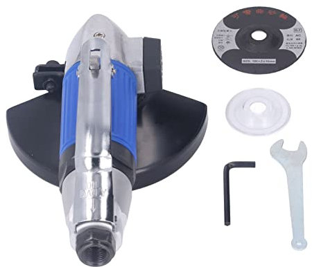 KP 6342 Druckluft-Stabschleifer, 1/4 Zoll, Robuste, Tragbare Pneumatische Schleif- und Poliermaschine mit 4-Zoll-Rad, Ergonomischem Griff, Leichtes Werkzeug, 11.000 U/min