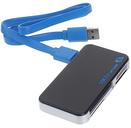 OSALADI Usb 3.0 Multi-function Flash Memory Card Reader Cf Adapter Compatible Compact Flash for High-speed Data Transfer, Portable Usb Card Reader for Photographers and Travel