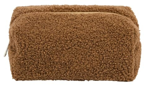 Weiche Pelzige Kosmetiktasche - Großkapazitäts -Toilierte | Make -up -Tasche | Kosmetischer Organizer Toilettenartikel | Schutz Make -up | Zubehör Reisen | Make -up Tools Beutel Gehäuse Für Frauen Mut