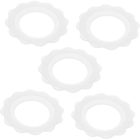 ULDIGI 5pièces Coupelles Allaitement Silicone Doux Protection Anti-glisse Couvre-tétons Résistants Transpiration Lot Pour Nourrissons