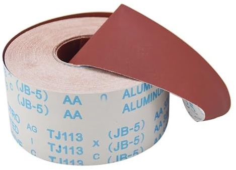 Emery Cloth Roll Polishing Sandpaper 10 Meters x 115mm Grit 400# for Choose can Hand Tear Sandpaper for WoodWorking Metal Wall Surface Wet and Dry Use Grinding