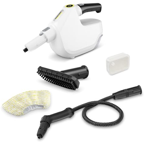 Pulitore a vapore K?rcher SC 1 Multi Comfort con tubo flessibile per aree difficili da raggiungere - Pronto in 30 secondi - 1300 W - Leggero e compatto