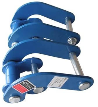 OGJFD Automóviles Juntas Cubo Kit elevación Delantero Trasero Embers para Toyota para Hilux para Revo con grillete Doble grillete Comfort G 1-2 portaequipajes Azul 1 par(2 Inch)