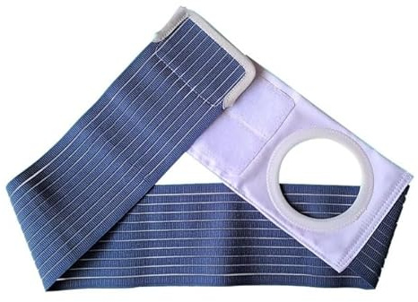 Cinturón para Ostomía para Hombres y Mujeres Bolsa de Estoma para Ileostomía Cómodo e Invisible Inodoro para Proteger la Bolsa de Ostomía(XL)