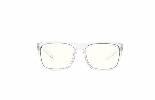 Gunnar Blaulichtfilter-Brille - Intercept - Crystal - Clear | Computer-/Gaming-Brille - Intercept - Crystal - Clear - 35 % Blaulicht- & 100 % UV-Schutz - Patentierte Technologie