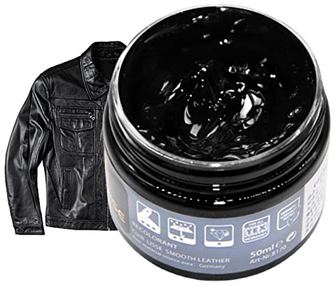 Teksome Balsamo in Pelle per Scarpe - Balsamo Ricolorante Pelle 50ml - Kit di Riparazione in Pelle, Crema per restauro, Riparazione di Graffi, colorante in Pelle per mobili, seggiolini Auto