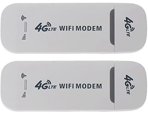 reamhome 2X 4G LTE USB Modem Adattatore di Rete con WiFi Hotspot SIM Card 4G Router Wireless per Win XP Vista 7/10 10.4