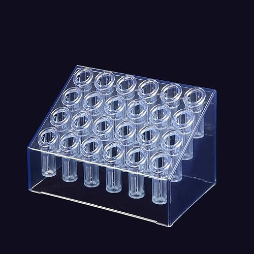 1 Stück Acryl Stifthalter - Kosmetik und Make-up Pinsel Bleistift Halter Schreibtisch Ständer Organizer für Produktauslage Display und Haus Lagerung