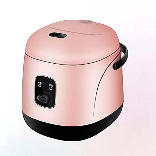 Olla arrocera, Mini Olla arrocera y vaporera eléctrica portátil Multifuncional, vaporera Alimentos con Olla arrocera Antiadherente extraíble