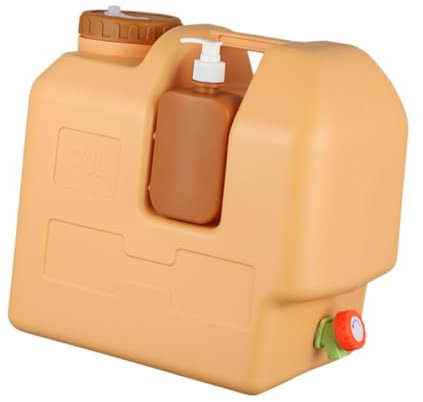 Perfeclan Contenitore d'Acqua con Vettore di Spigot con brocca d'Acqua Portatile a Manico per da Campeggio per Piatti da Esterno per Picnic, 30 Litri