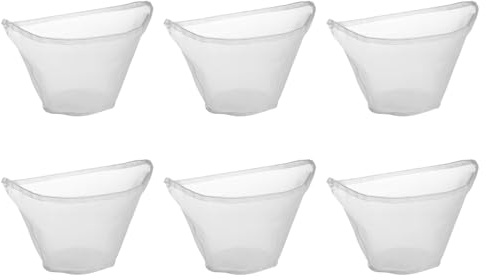 Sachets en Étamine,6 Sachets Filtrants Réutilisables en Maille Fine avec Cordon de Serrage pour la Cuisson,Pâtisserie,Jus de Noix,Lait de Soja,Garnitures de Boulettes