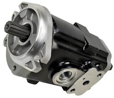 Sogoparts Pompa a ingranaggi idraulica 37B-1KA-5040 37B1KA5040 compatibile con il carrello elevatore FG20-25/-16 FG30-16 del motore Komatsu K25