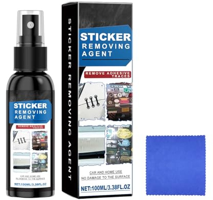 HAISENG Pulverizador multifunción para coche, hogar, coche, removedor de pegatinas, pegamento para etiquetas, herramienta adhesiva