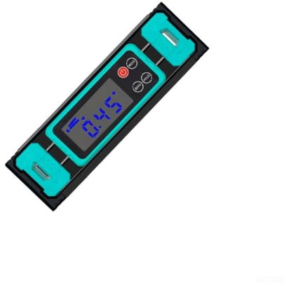 Yuanpgky Digitale Anzeigewaage mit Magnetfuß und LED-Bildschirm für Bau und Ingenieurwesen, 200/300/400/500 mm ABS Elektronischer Winkelmesser mit ± 0,05° Genauigkeit (200 mm)