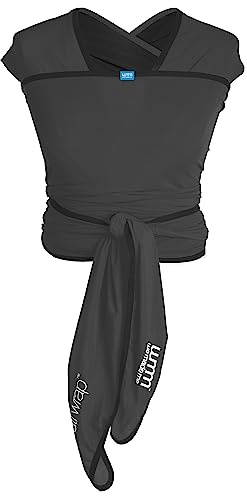 We Made Me Flow, Tragetuch für aktives Leben, 3,6–15,9 kg (0–24 M.), Grau