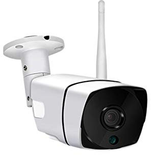 Yongyu Chenzinan Sicurezza Esterna 1080P della videocamera di Sicurezza Esterna WiFi Webcam Telecamera di sorveglianza Impermeabile con Visione Notturna Motion Detection