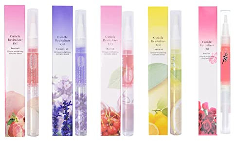 Cuticle Oil, Nagelpflegestift, Nagelöl Stift, 5PCS Nagelhaut-Öl-Stifte Nagel Ernährung Öl Nagelöl Reparatur Nagelhaut Revitalizer Öl Nagelöl Nagelpflegestift Öl Nagelpflege-Ölstift