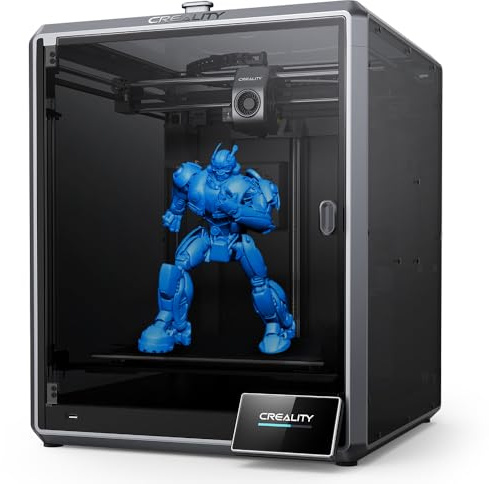 Creality K1 Max 3D Printer with Smart AI Function 600mm/s Printing Speed 20000mm/s² Acceleration, Core XY Structure 11.81x11.81x11.81 inch Large Build Volume Auto Leveling Dual-Gear Extruder