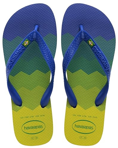 Havaianas Brasil Fresh, Infradito Unisex - Adulto, Marine Blue Marine Blue, 35/36 EU
