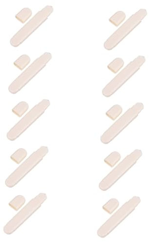NUOBESTY 10stücke Wasserlöslicher Stoffmarker Weißer Schneiderkreidestift Für Temporäre Markierungen Stoff Geeignet Für Nähen Patchwork Und Kreative Projekte