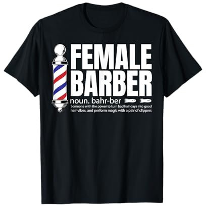 Lustige Friseurschere für Friseure T-Shirt