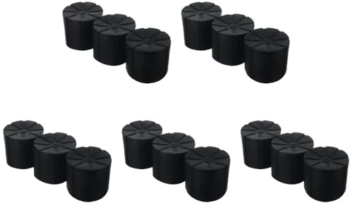 Remingtape 15 pezzi impermeabile silicone universale copriobiettivo copertura per obiettivi fotocamera DSLR da 65 – 90 mm