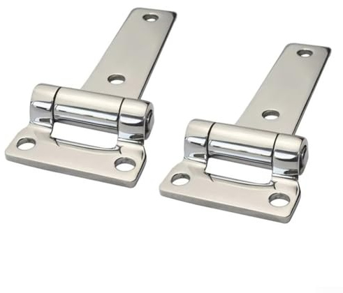 2 Stück Robuste T-Scharniere für Boote, 135 mm T-Scharnier aus Edelstahl 304 für Boote und Yachten, T-förmiges Schiffszubehör Für Tore, Schuppen