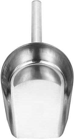 Holibanna in paletta per il ghiaccio piccola paletta ghiaccio paletta per in metallo congelatore Acciaio inossidabile