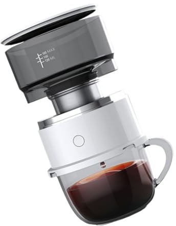Zerodeko Manuale Portatile Caffettiera Drip Batteria Design Compatto per e Outdoor Materiali Resistenti e Affidabili