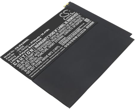 Ersatz Akku kompatibel mit A2898, A2899, A2900, A2903, iPad Air 13 2024, iPad Air 6 13 2024 PN: 0090S 9700/36.47Wh
