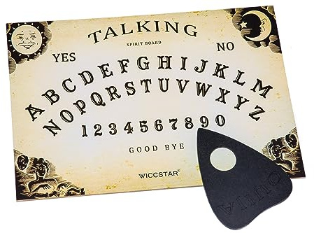Tablero Ouija con Planchette e Instrucción Caza espíritu