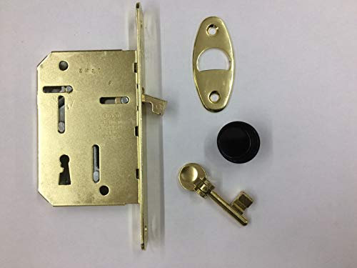 SCIVOLA TRE AGB PER PORTE SCORREVOLI Serratura da infilare per porte scorrevoli interne.Entrata 50 mm. frontale mm.16x160 foro chiave.Colore ottone lucido verniciato.