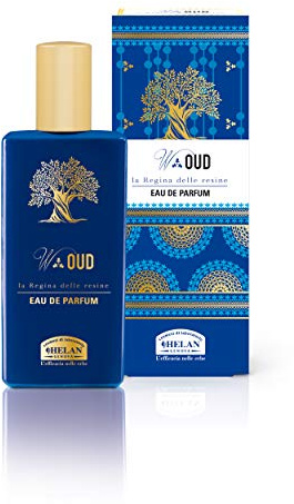 Helan, W Oud - Profumo Donna con Note Orientali di Cardamomo, Incenso e Zafferano, Eau de Parfum Donna Profondo e Avvolgente, Fragranza Femminile Ambrata, Profumi Leggeri Made in Italy, 50 ml