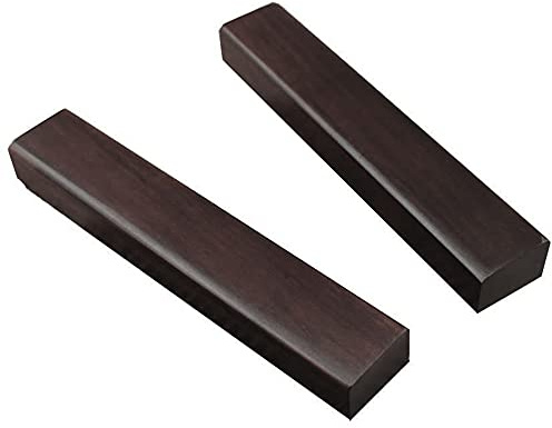 ANCLLO 2 piezas de caligrafía de madera pisapapeles de madera de caligrafía china, papel de sujeción plano para Sumi caligrafía práctica accesorio