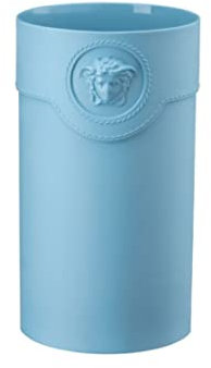 Versace by Rosenthal - Vaso da fiori La Medusa Blue – Porcellana – Colore: blu – (diametro x altezza): 18,1 x 30,4 cm