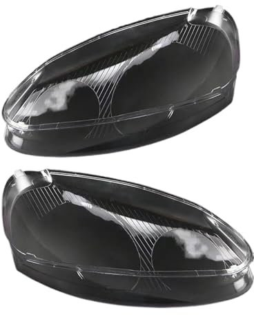 Auto-Scheinwerferschirm Für VW Für Golf 5 MK 5 Für Jetta 2005 2009 Gehäuse Front Scheinwerfer Objektiv Shell Glas Lampcover 2 Stücke Auto Kopf Lichter Abdeckung Scheinwerferblenden