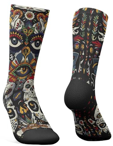 Jungle Socks Elite Series - Calze ad Alte Prestazioni per Running, Traspiranti, Compressive e Rinforzate.