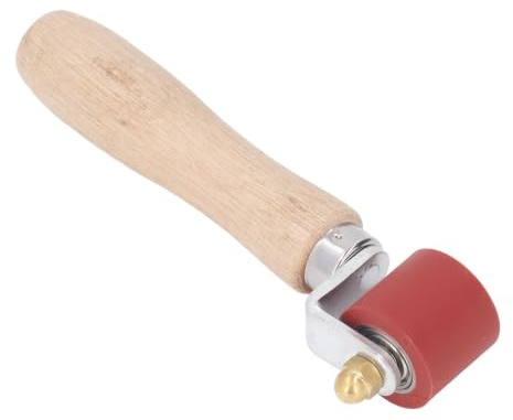 Rouleau de Couture en Silicone à Pression Manuelle, Rouleau de Couture de 28 Mm, Outil de Rouleau de Papier Peint pour Toiture, PVC, TPO, EPDM, Résistant à la Chaleur 260 °C